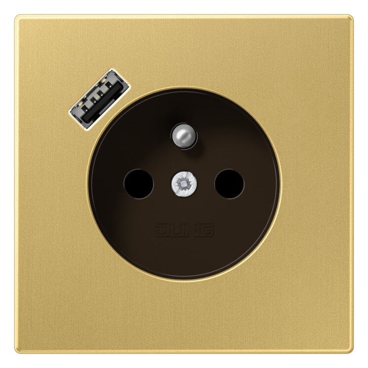 Jung Jung ME1520F-18AC Steckdose Frz/Belg mit USB Typ A
