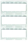 BTicino 16135 Modulträger 18M (3x6) für Multibox