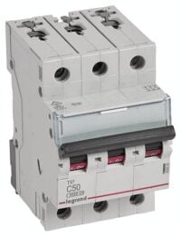 Legrand 403550 TX3 LS-Schalter C 50A 3-polig 6kA 400VAC 3TE