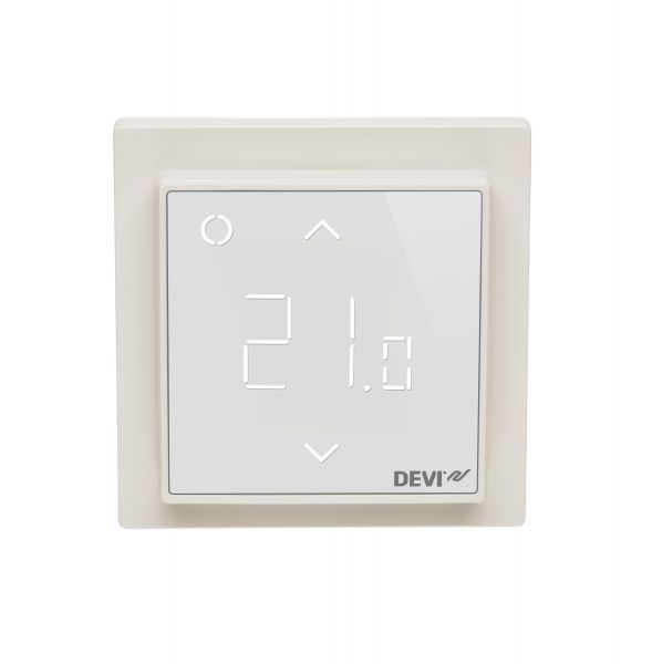DEVI Raumthermostat 230V IP21 m.Display DEVIreg Smart Sensor extern