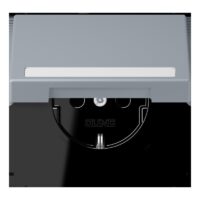 Jung LC1520BFNAKL257 SCHUKO-SteckdoseKI mit Klappdeckel mit S