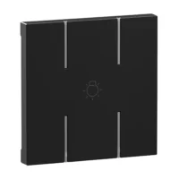 Legrand 765816 Seano 2-modulige Tastenabdeckung MyHome mit Symbol "Licht"