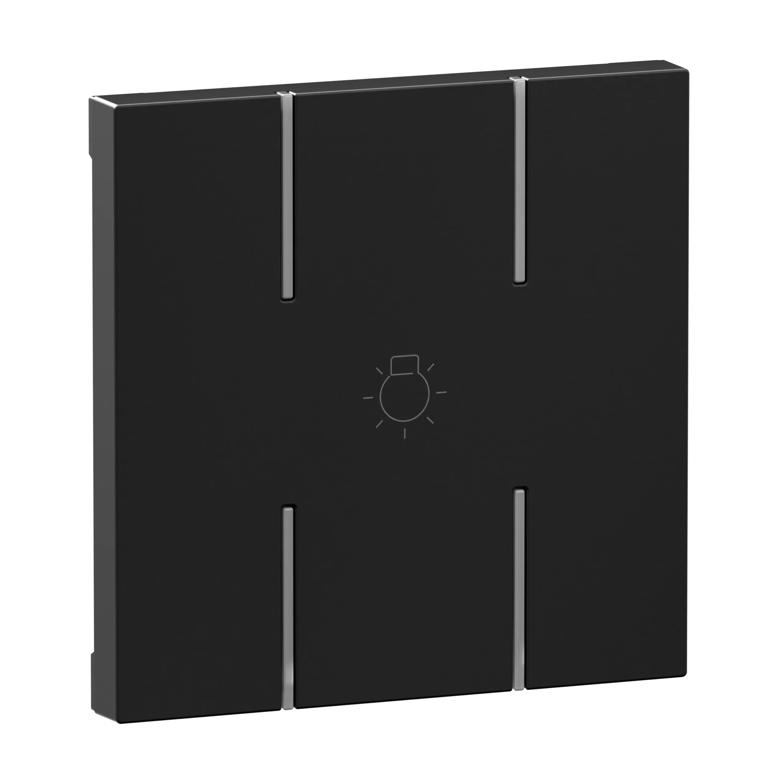 Legrand 765816 Seano 2-modulige Tastenabdeckung MyHome mit Symbol "Licht"