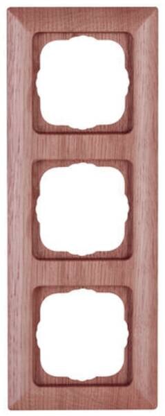 Kopp Kopp 306730069 Abdeckrahmen 3-fach MIL eich