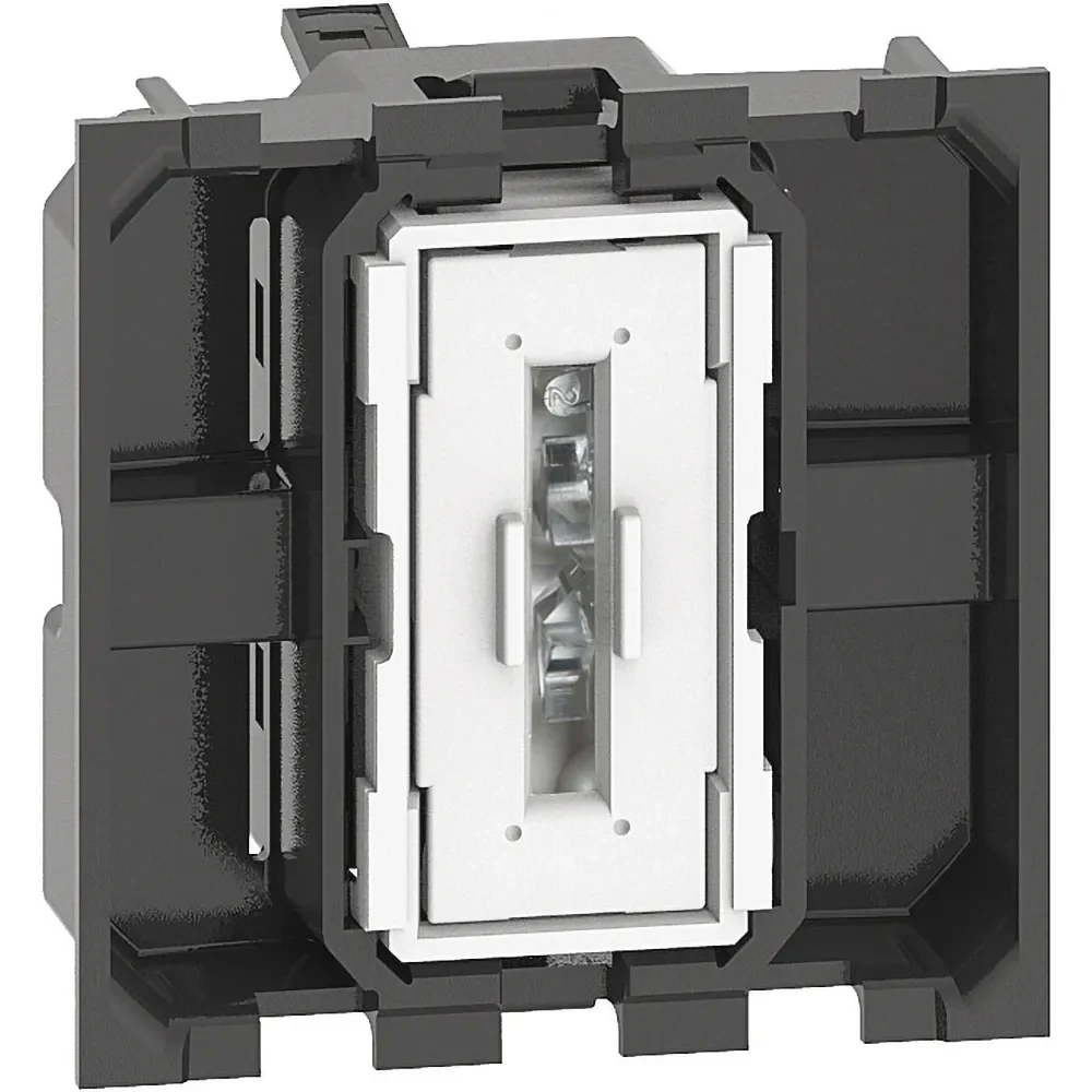 Legrand BTicino K4003M2A LivingNow Wechsel- schalter in 2M Ausführung mit Steckklemmen