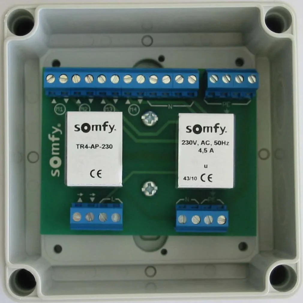 Somfy Somfy Trennrelais TR4-AP-230 für 4 Antriebe 1822293