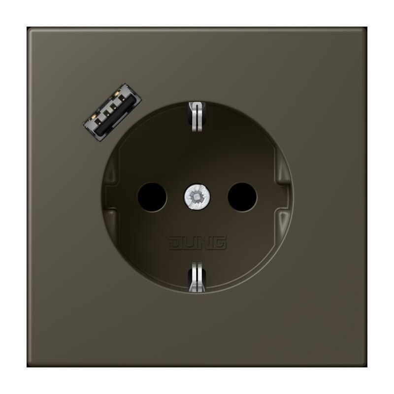 Jung Jung LC1520-18A241 SCHUKO-Steckdose mit USB Typ A LC32140