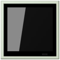 Jung LC 459 D1 S218 KNX Raumcontroller LS TOUCH Serie LS vertikal anglâis pale