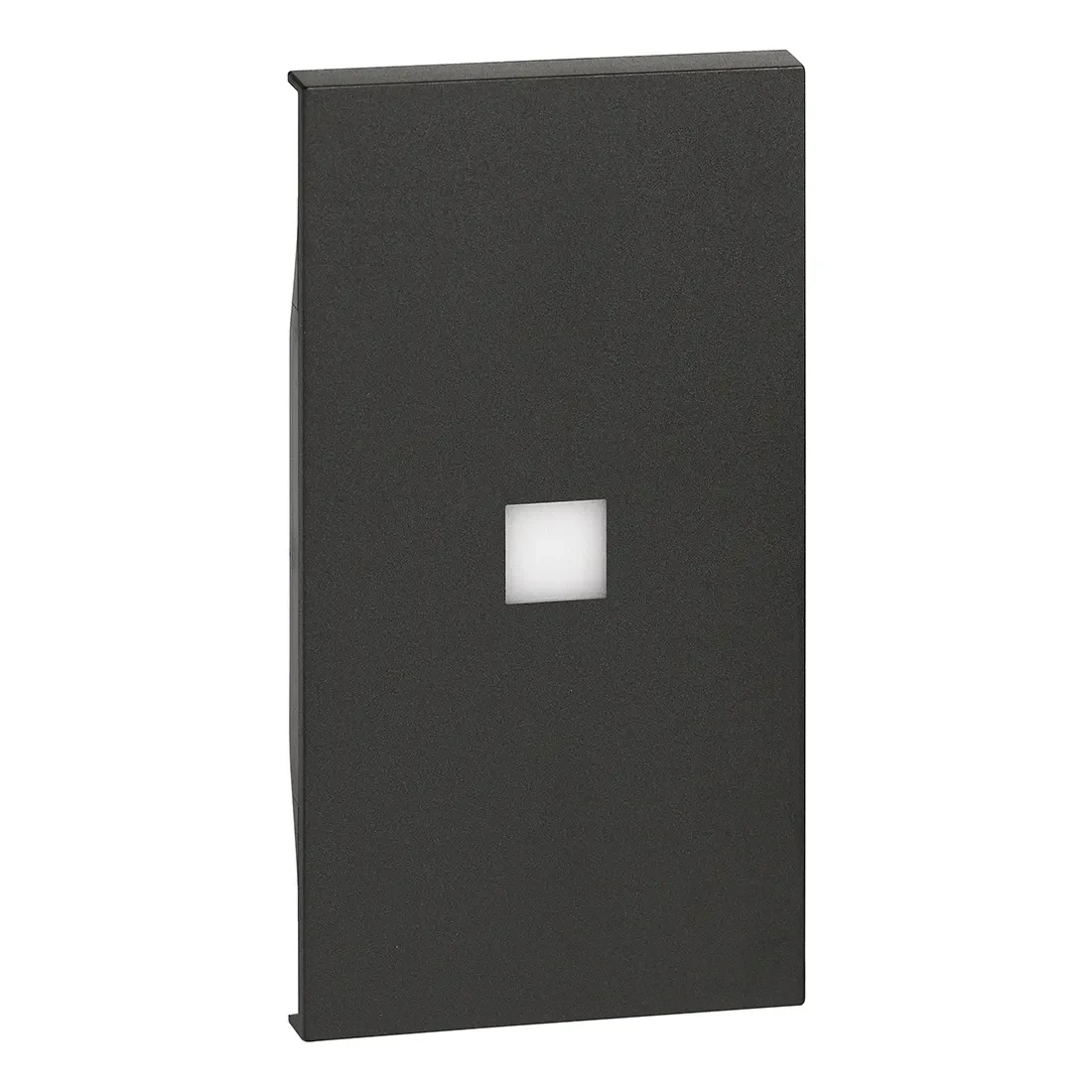 Legrand BTicino KG01M2X LivingNow 2M Tasten- abdeckung mit großem Beleuchtung fenster Black