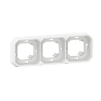 Legrand 069698L Plexo New FRUP 3-fach horizontal und vertikal Tragring in der