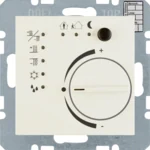Berker RT-Regler weiß/gl mit Schnittstelle 75441152