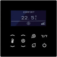 Jung KNX Raumtemperatur-Display Busankoppler TRD LS 9248 SW