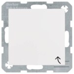 Berker 6768778989 Erdst Steck KLPD Steckkl S.1 IP44 polarweiß glänzend