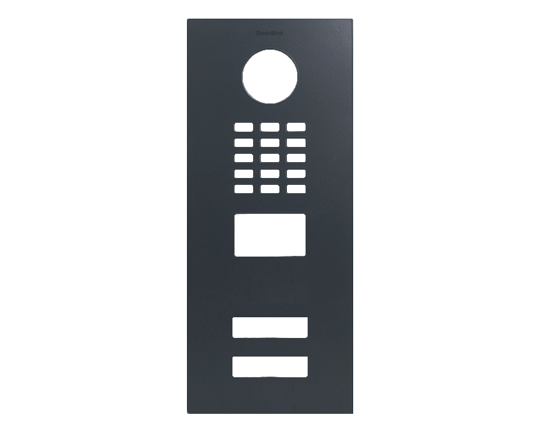 Doorbird DoorBird D2102V Frontblende – RAL 7016