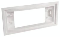 Legrand 061787 Einbaurahmen 64mm für Notleuchte G5 ultraweiß