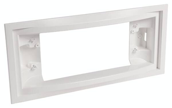 Legrand Legrand 061787 Einbaurahmen 64mm für Notleuchte G5 ultraweiß