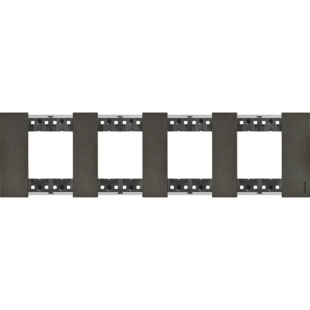 Legrand BTicino KA4802M4NG LivingNow Abdeck- rahmen 4x2-modulig in Farbausführung Space