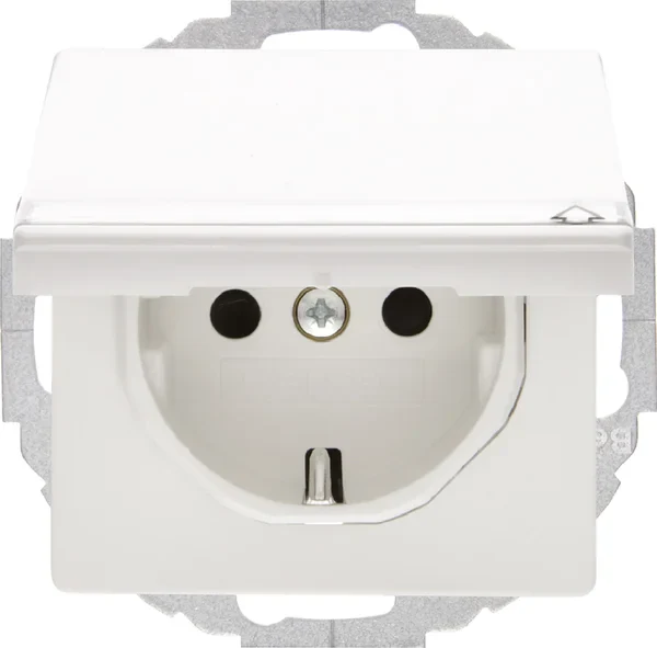 Berker Berker SCHUKO-Steckdose mit Klappdeckel 47466089