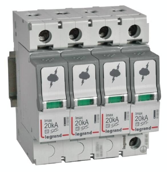 Legrand 412223 ÜSS-Ableiter Typ 2 4+0 Schaltung für TN-S 230/400V 20kA