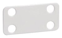 Legrand 032085 Bezeichnungsschild 40x22mm farblos für Kabelbinder B4,6mm