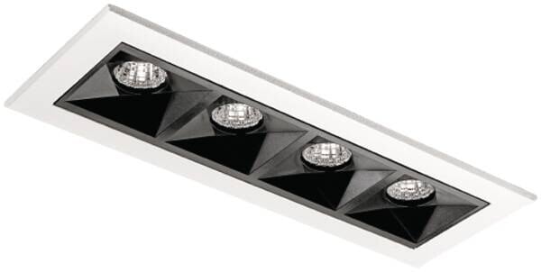 SG LEUCHTEN LED-Einbaustrahler 8W Konverter INSPIRE 212418 DALI 4LEDs weiß 3000K weiß