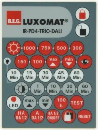 BEG Brück Electronic IR-Fernbedienung IR-PD4-TRIO-DALI