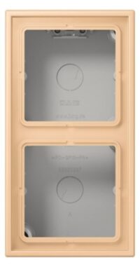 Jung LC 582 A 237 AP-Kappe 2-fach Duroplast lackiert Serie LS terre sienne claire 31