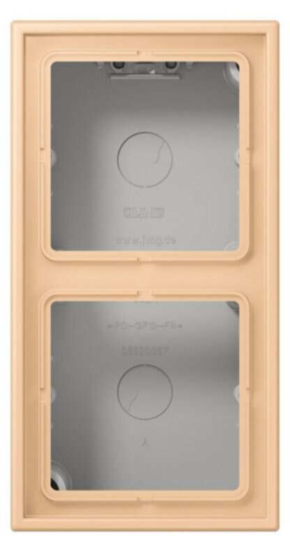 Jung Jung LC 582 A 237 AP-Kappe 2-fach Duroplast lackiert Serie LS terre sienne claire 31