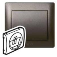 Legrand 771200 Abdeckung HIFI Lautsprecher 1-fach Galea dark bronze