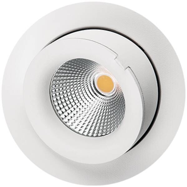 SG Leuchten SG LEUCHTEN LED-Einbaustrahler 9W Konverter JUNISTAR 903301 dimmbar 1LED weiß 3000K weiß