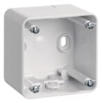 Berker 09115109 Aufbau-Gehäuse hoch Aufputz Integro Classic polarweiß glänzend