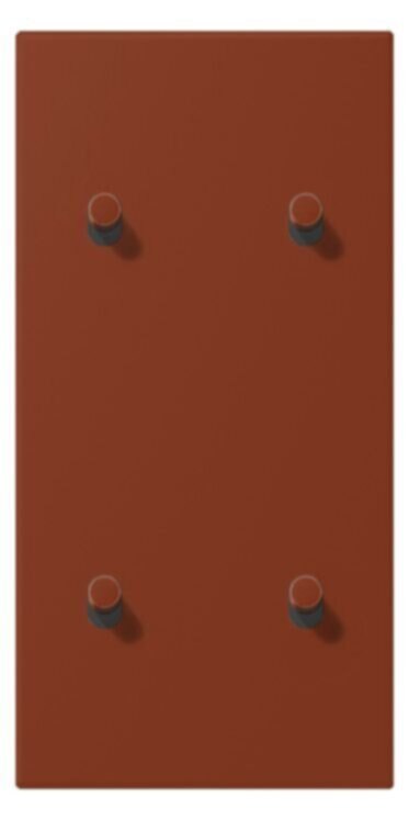 Jung Jung LC12-25R0247 Abdeckung mit Kipphebel "Zylinder" 2x2 Kipphebel senkrecht LS 1912 ter