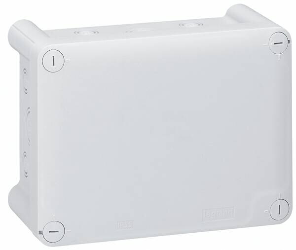 Legrand Legrand 092044 Plexo Abzweigdose 155x110x74mm IP55 mit Vorprägung RAL7035