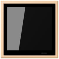 Jung LC 459 D1 S237 KNX Raumcontroller LS TOUCH Serie LS terre sienne claire 31