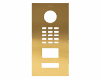 DoorBird D2101V Frontblende – Gold-Optik (PVD)