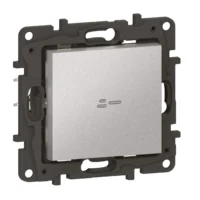 Legrand 863752 Niloe Step with Netatmo Schalter/Dimmer mit Neutralleiter Al