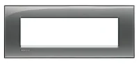 BTicino LNA4807KF LivingLight Abdeck- rahmen für Kompaktinstallation 7M Rauchgrau