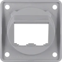 Berker Tragplatte grau/gl für 2 BTR-/E-DA 845582507