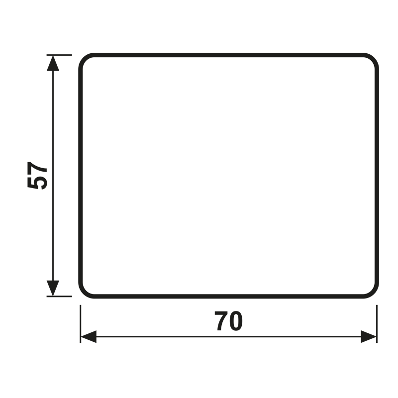 Jung Jung Wippe Symbol TÜR schwarz für Taster SL 590 T SW