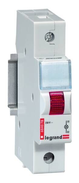 Legrand Legrand 604078 TX3 Meldeleuchte LED 1-fach rot 230VAC 1TE