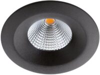 SG LEUCHTEN LED-Einbaustrahler 8,5W Konverter UNILED 904223 1LED schwarz 2700K weiß 640lm schwarz