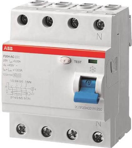 ABB ABB Stotz S&J FI-Schutzschalter pro M Compact F204A-40/0,03