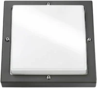 SG LEUCHTEN LED-Sensorleuchte 14W 3000K BASSO 633194 1540lm graphit Konverter