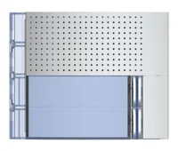 Bticino 351021 Frontblende Basis Lautsprecher 2RT Allmetal