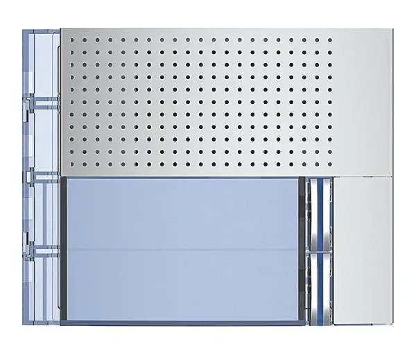 Legrand Bticino 351021 Frontblende Basis Lautsprecher 2RT Allmetal