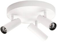 SG LEUCHTEN LED-Deckenanbauleuchte 3x6W TUBE MICRO 320687 3000K 960lm weiß Konverter
