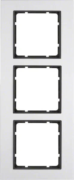 Berker Berker Rahmen Aluminium/anthrazit 3-fach 10136904