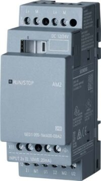 Siemens 6ED1055-1MA00-0BA2 LOGO! AM2 Erw modul DC12/24V 2AE 0-10V 0/4-20mA