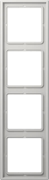 Jung Jung Rahmen 4-fach lgr waage/senkrecht LS 984 LG