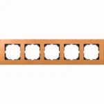 Merten Holzrahmen 5-fach Buche MEG4055-3470
